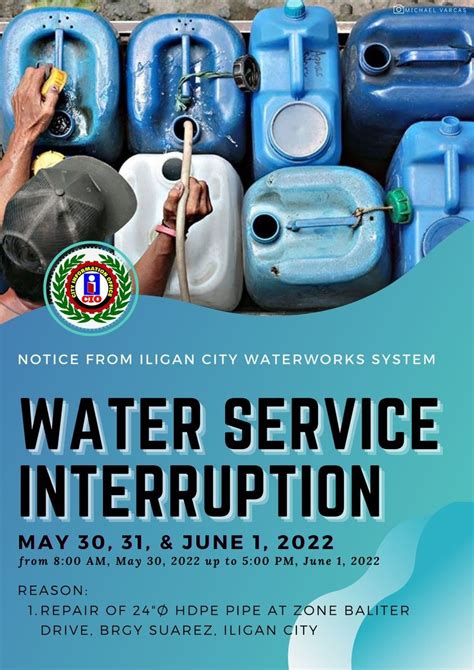 iligan city waterworks water interruption